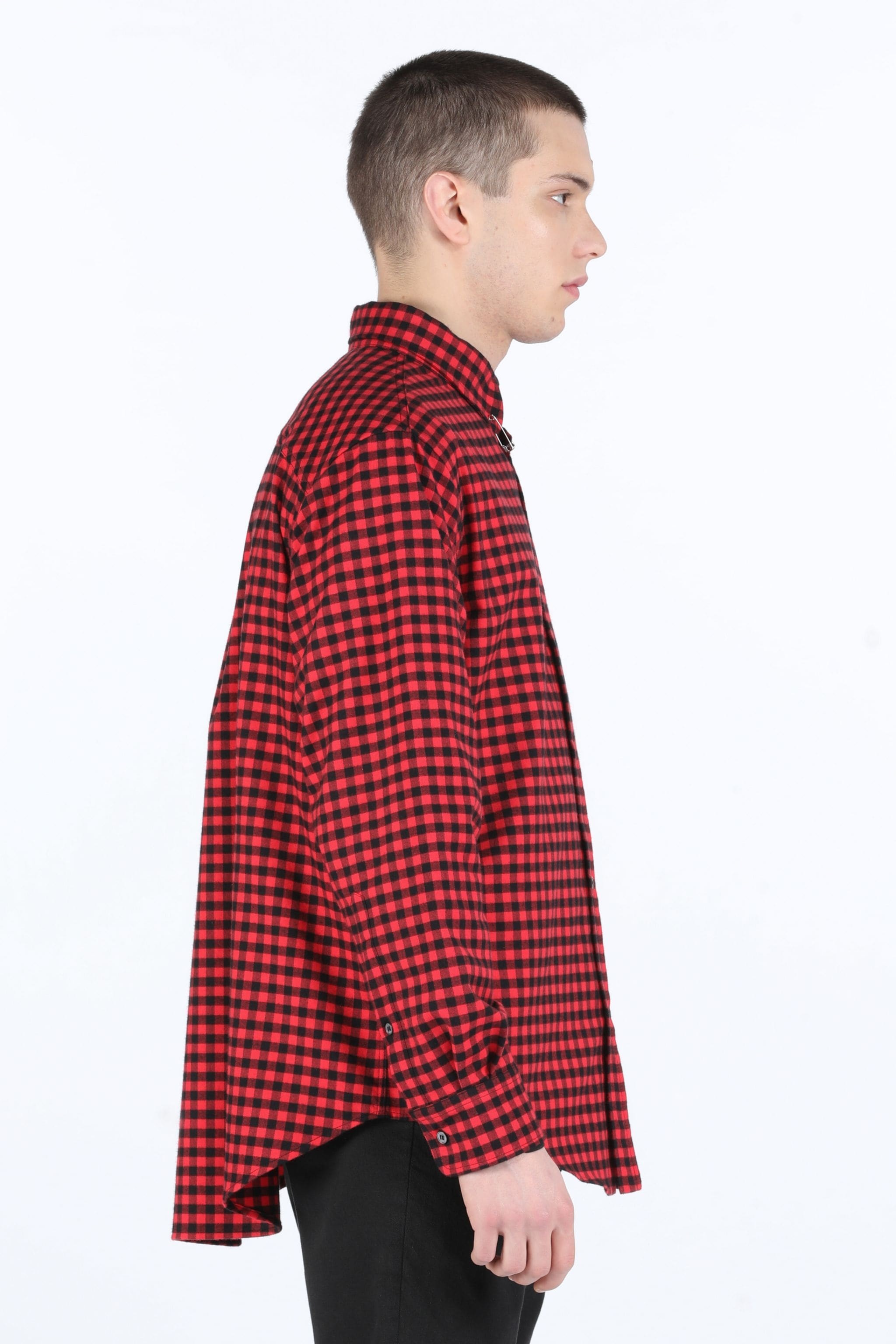 EMBELLISHED CHECKED SHIRT - 3