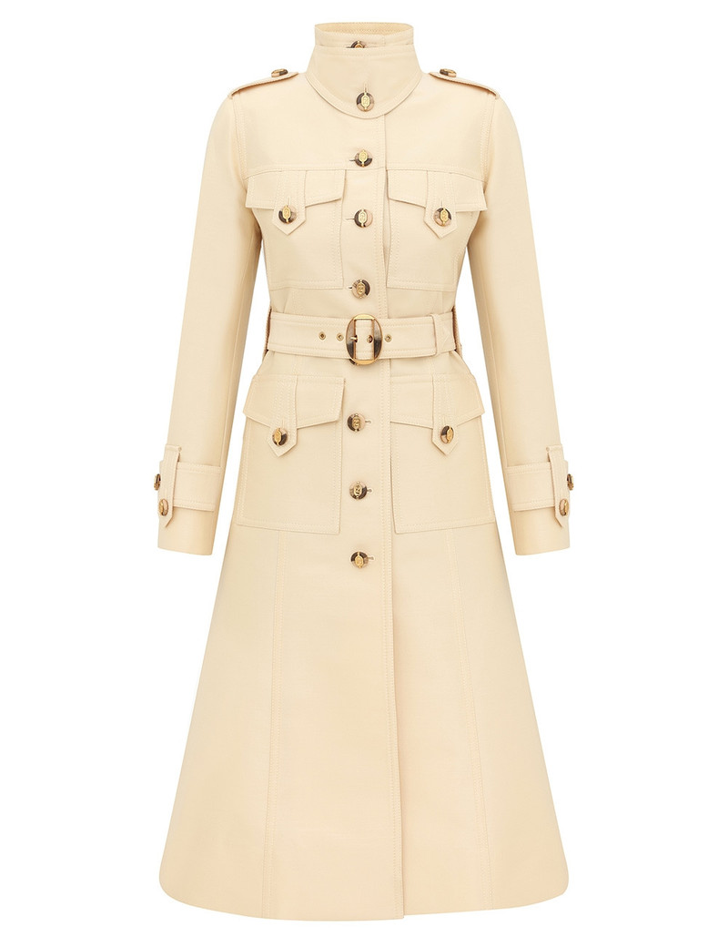 LUNA WOOL SILK COAT 1