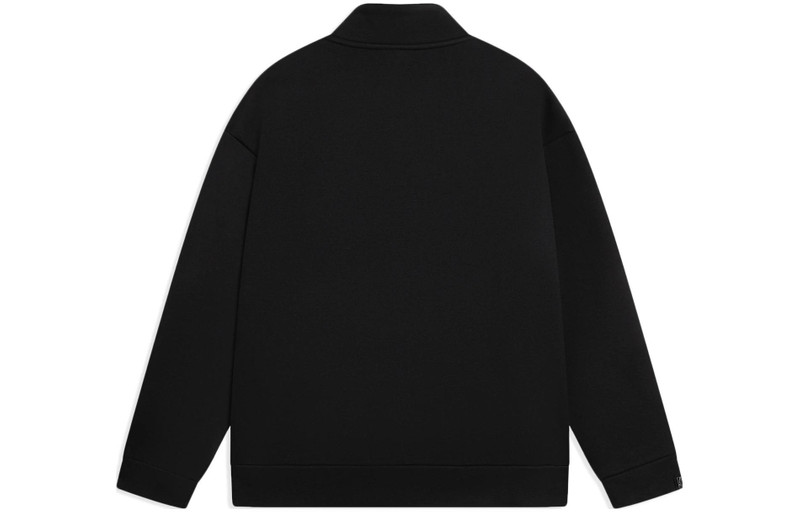 Li-Ning Li-Ning Way Of Wade Logo Full Zip Fleece Jacket 'Black' AWDSC47-1 outlook