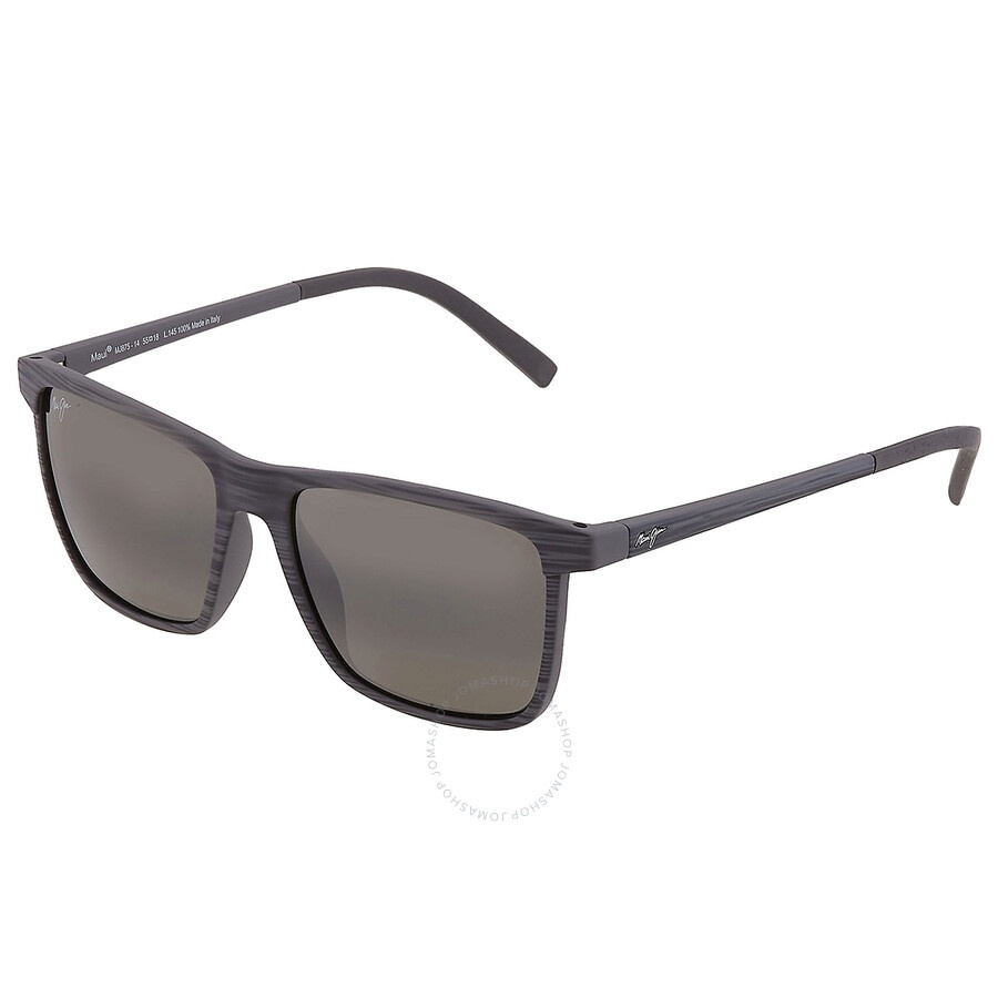 Maui Jim One Way Neitral Grey Square Men's Sunglasses 875-14 55 - 4