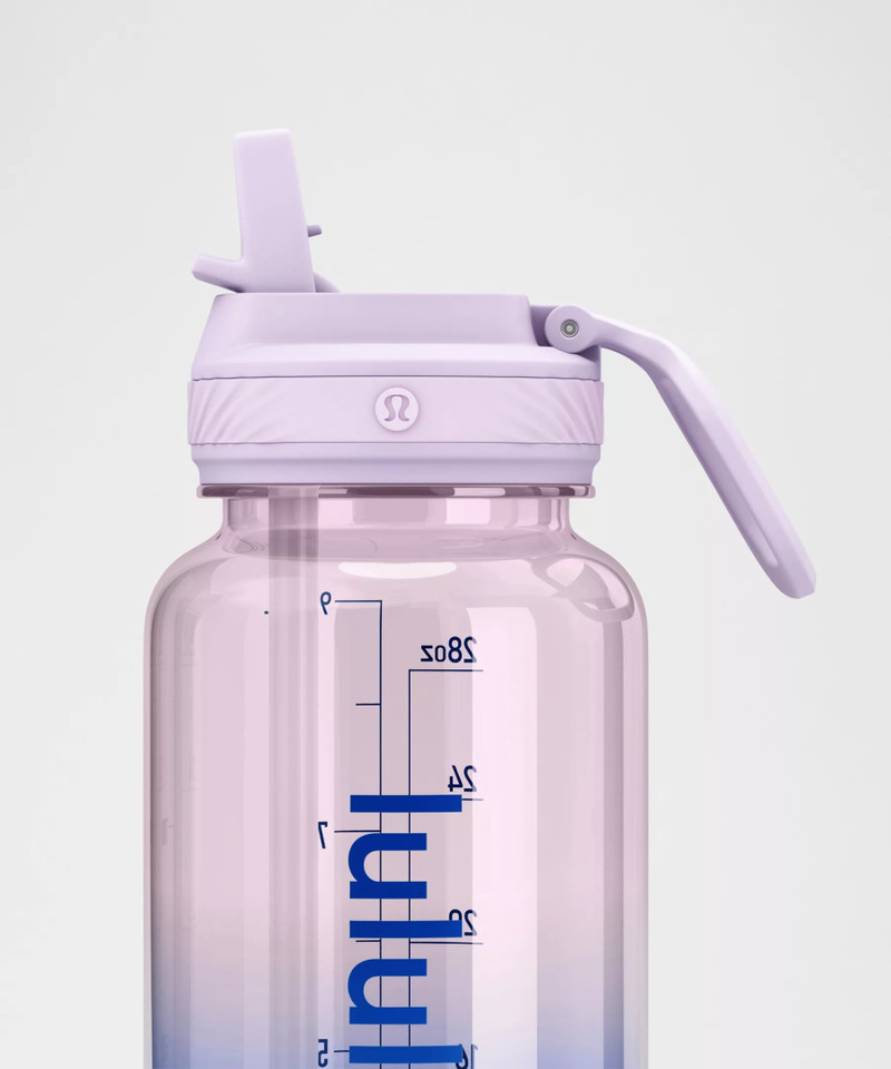 Back to Life Clear Bottle 32oz *Straw Lid 3
