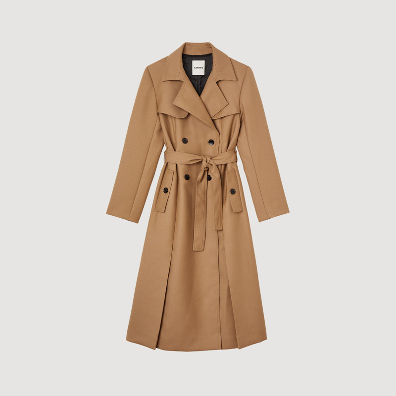 Corentin double-breasted trench coat 1