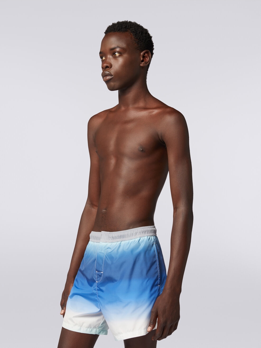 Dégradé print swimming trunks - 3