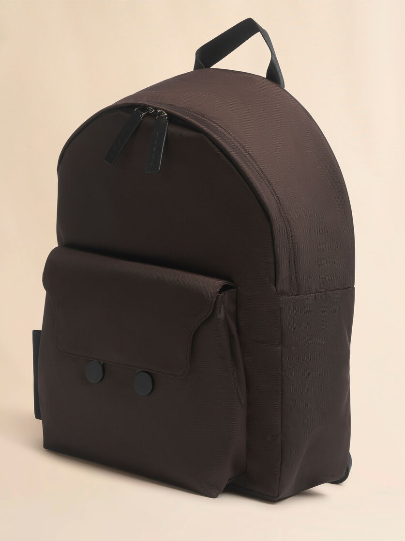 BROWN CITYSCAPE BACKPACK - 4