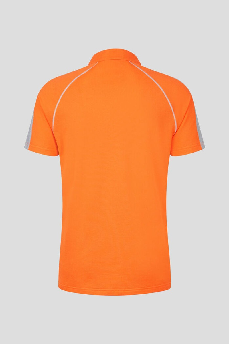 BOGNER Aleks Functional shirt in Orange/Gray outlook