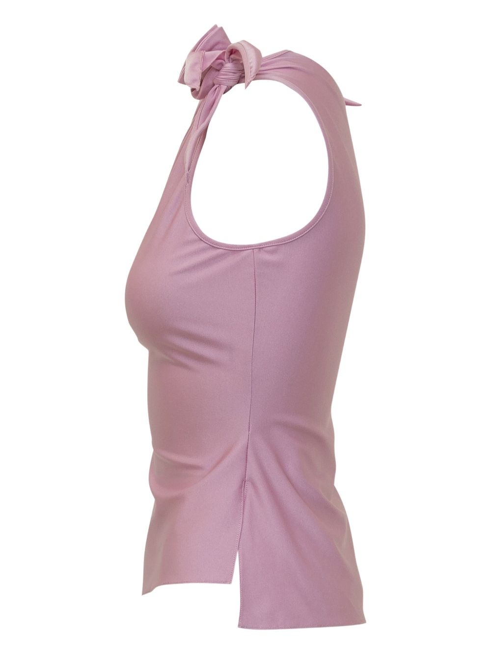 floral-appliqué top - 3