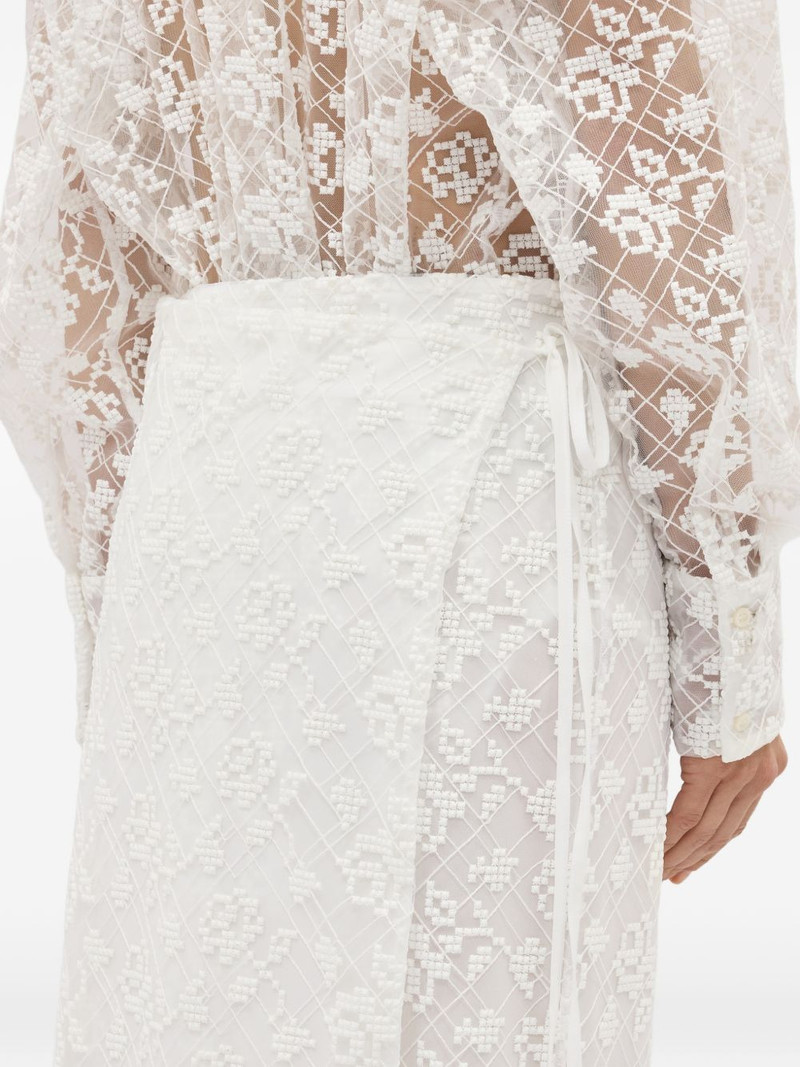lace tie maxi skirt 5