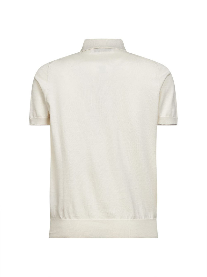 Brunello Cucinelli buttoned polo shirt outlook