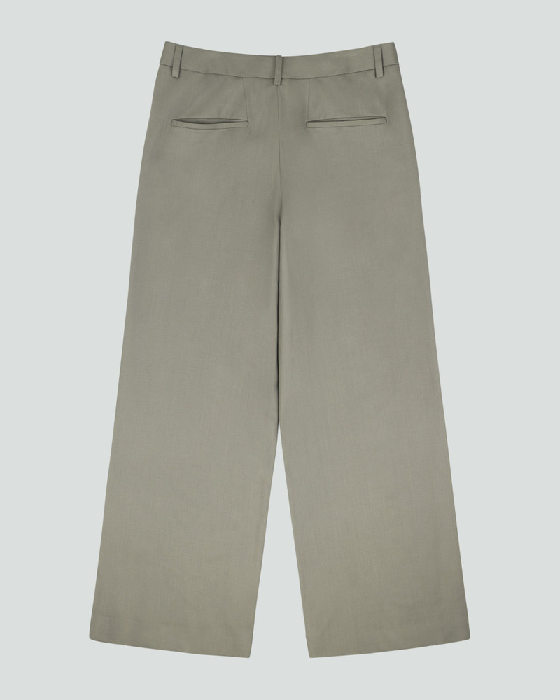 entire studios WIDELEG TROUSER KELLY GREEN outlook