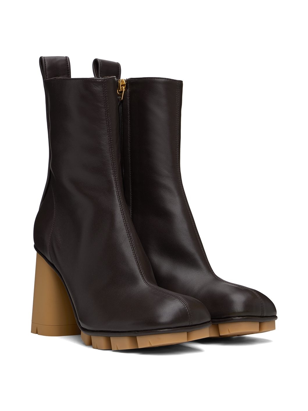 Brown Shore Ankle Boots - 4