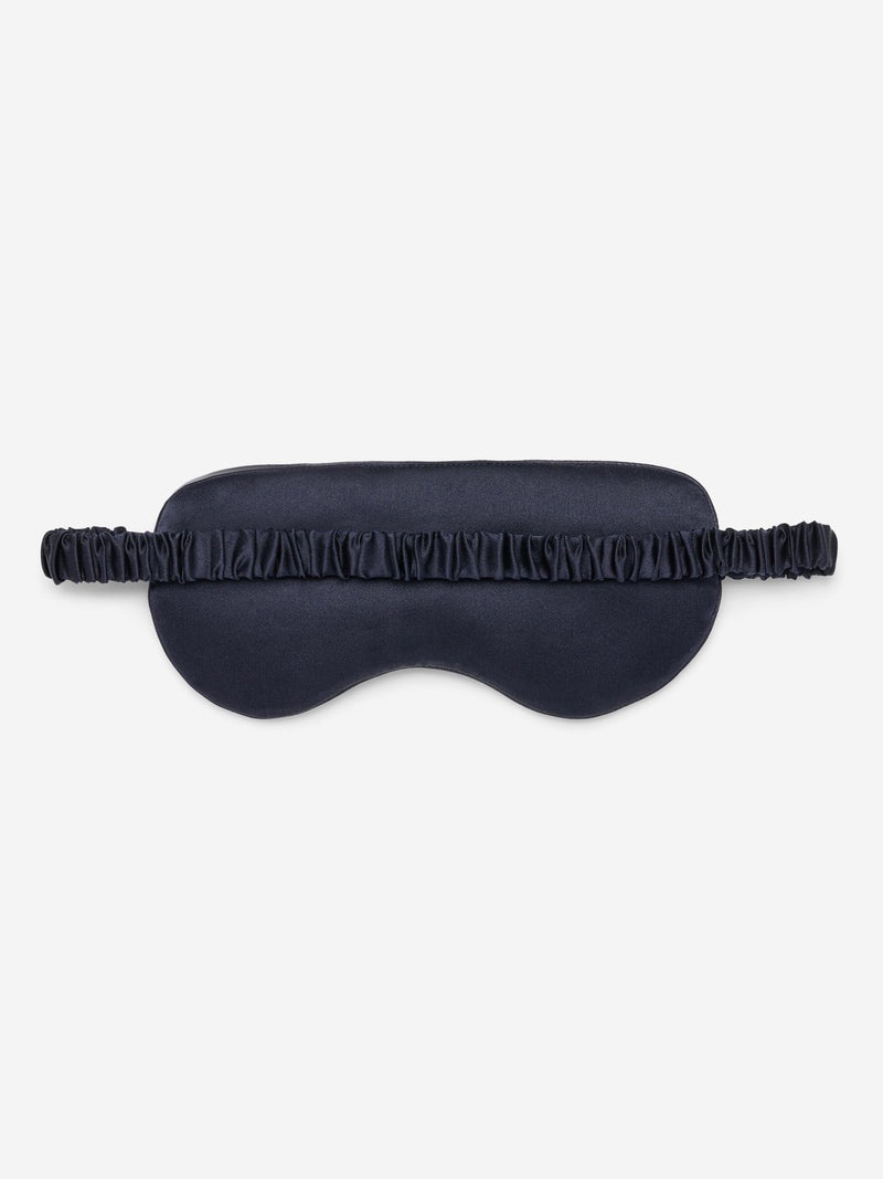 Eye Mask Verona 68 Silk Satin Navy - 3