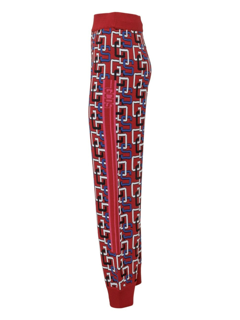 logo-intarsia track pants 3