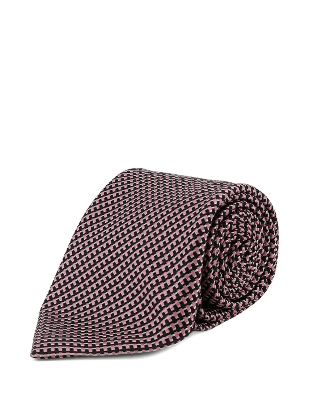 patterned tie - 1
