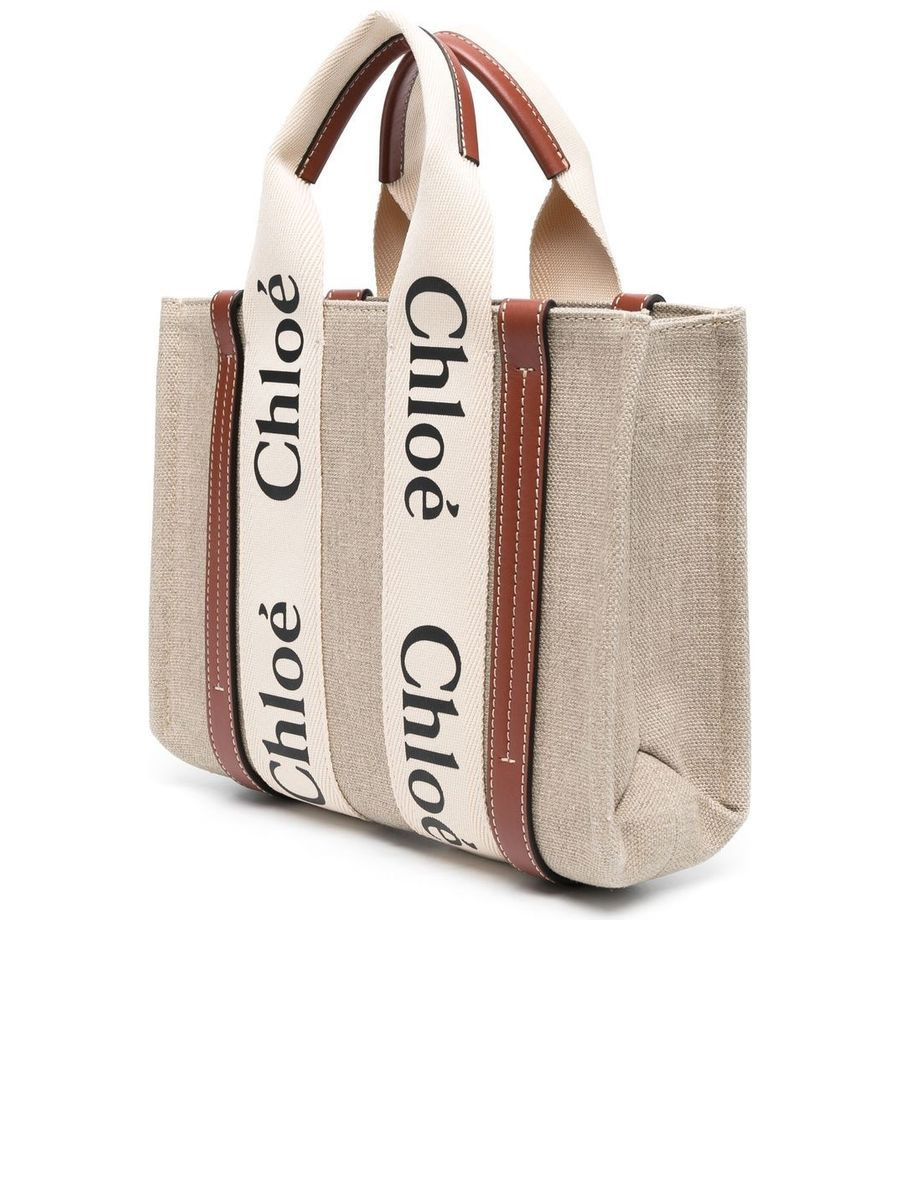 Small Woody Canvas Tote - 4