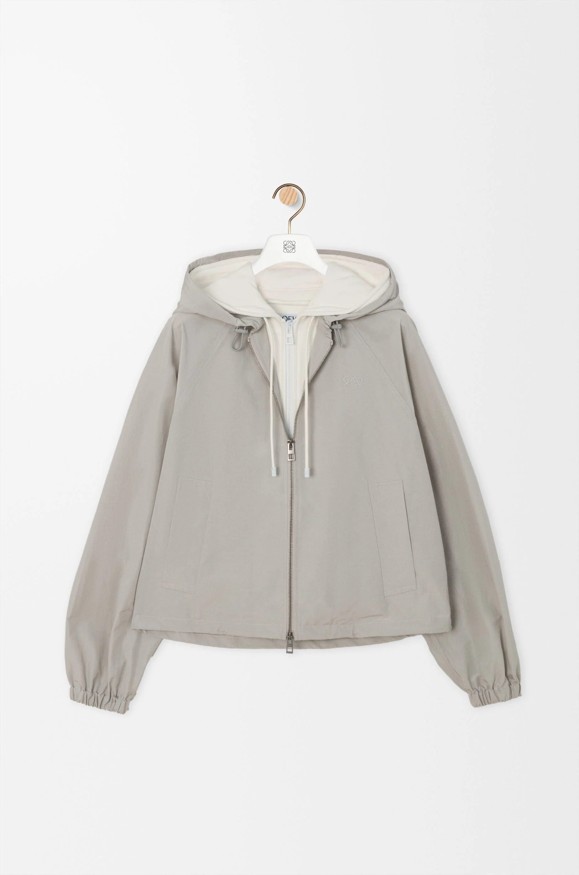 Parka in technical cotton shell - 1