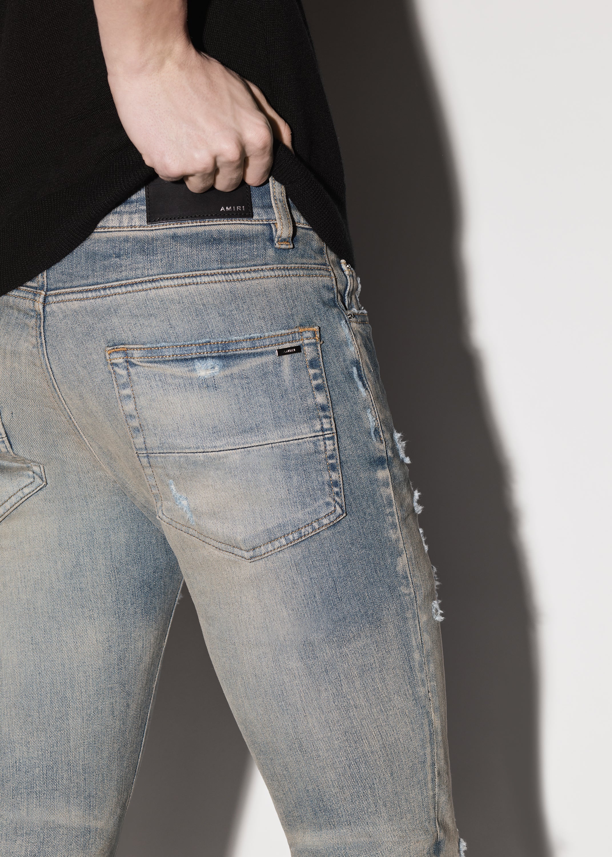 RAINBOW PAISLEY THRASHER JEAN - 7