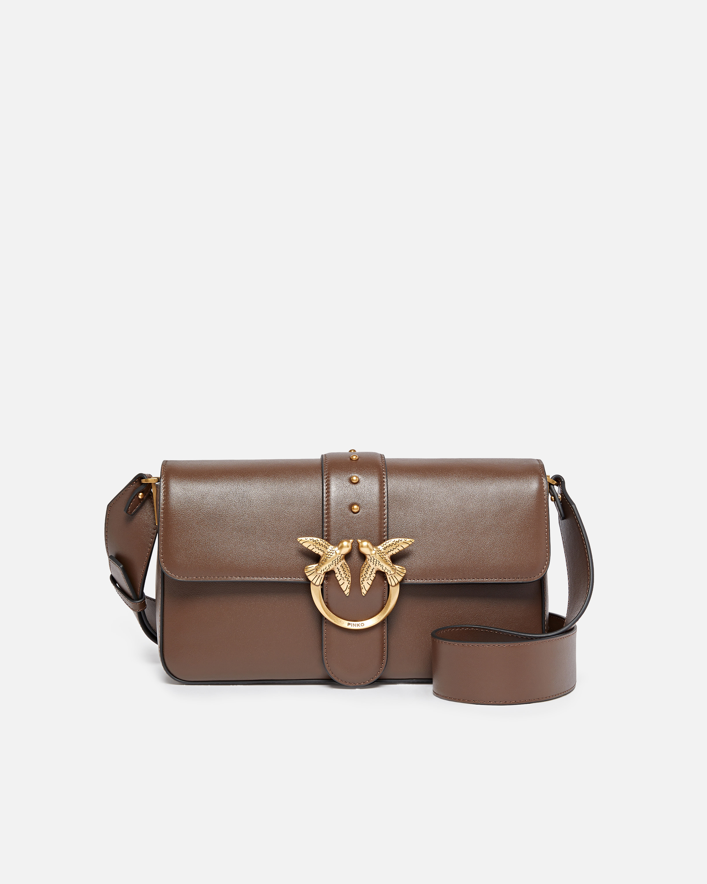 SOFT LEATHER LOVE BAG LARGE SHOULDER BAG - 1