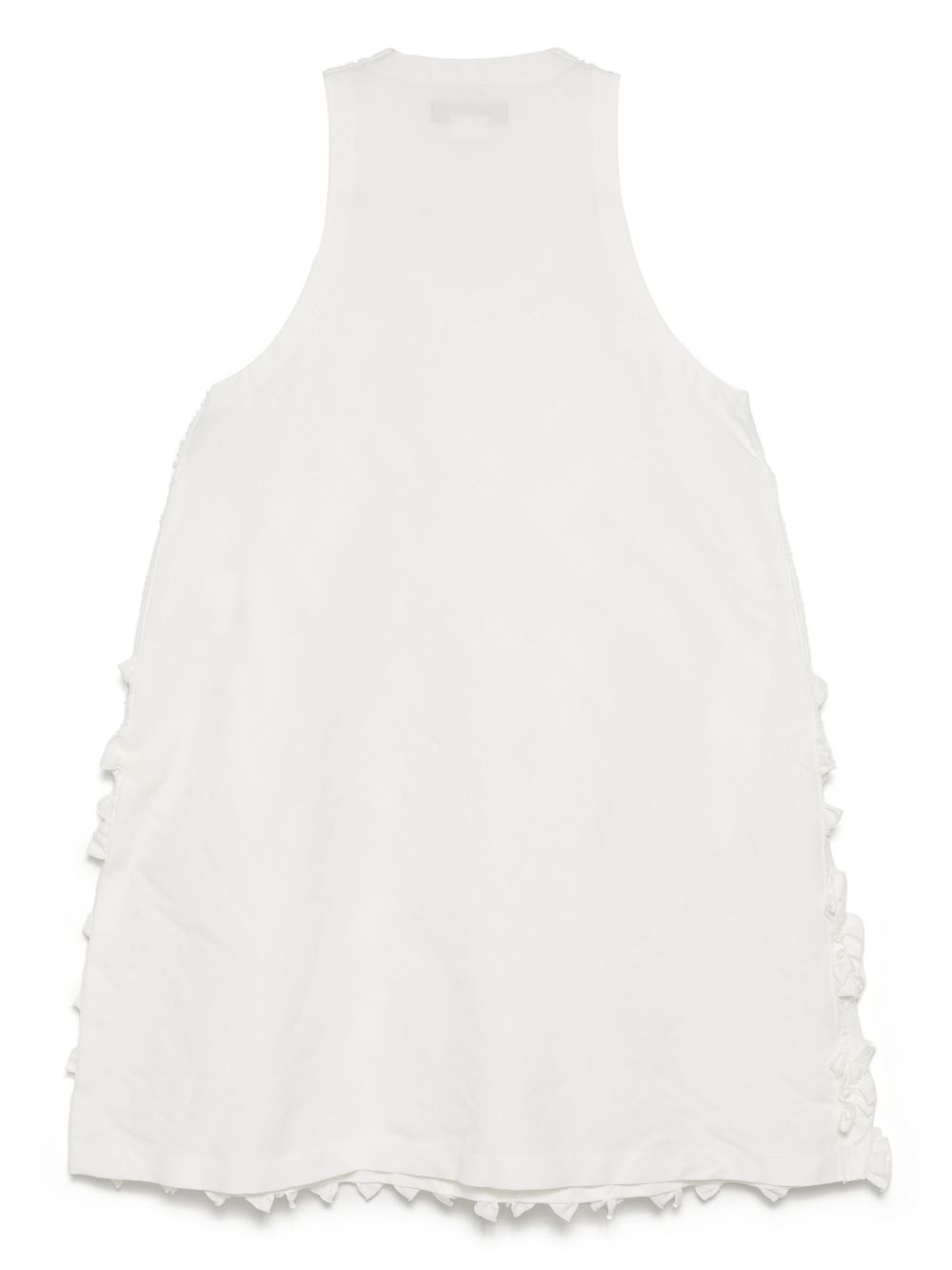 textured sleeveless dress - 2