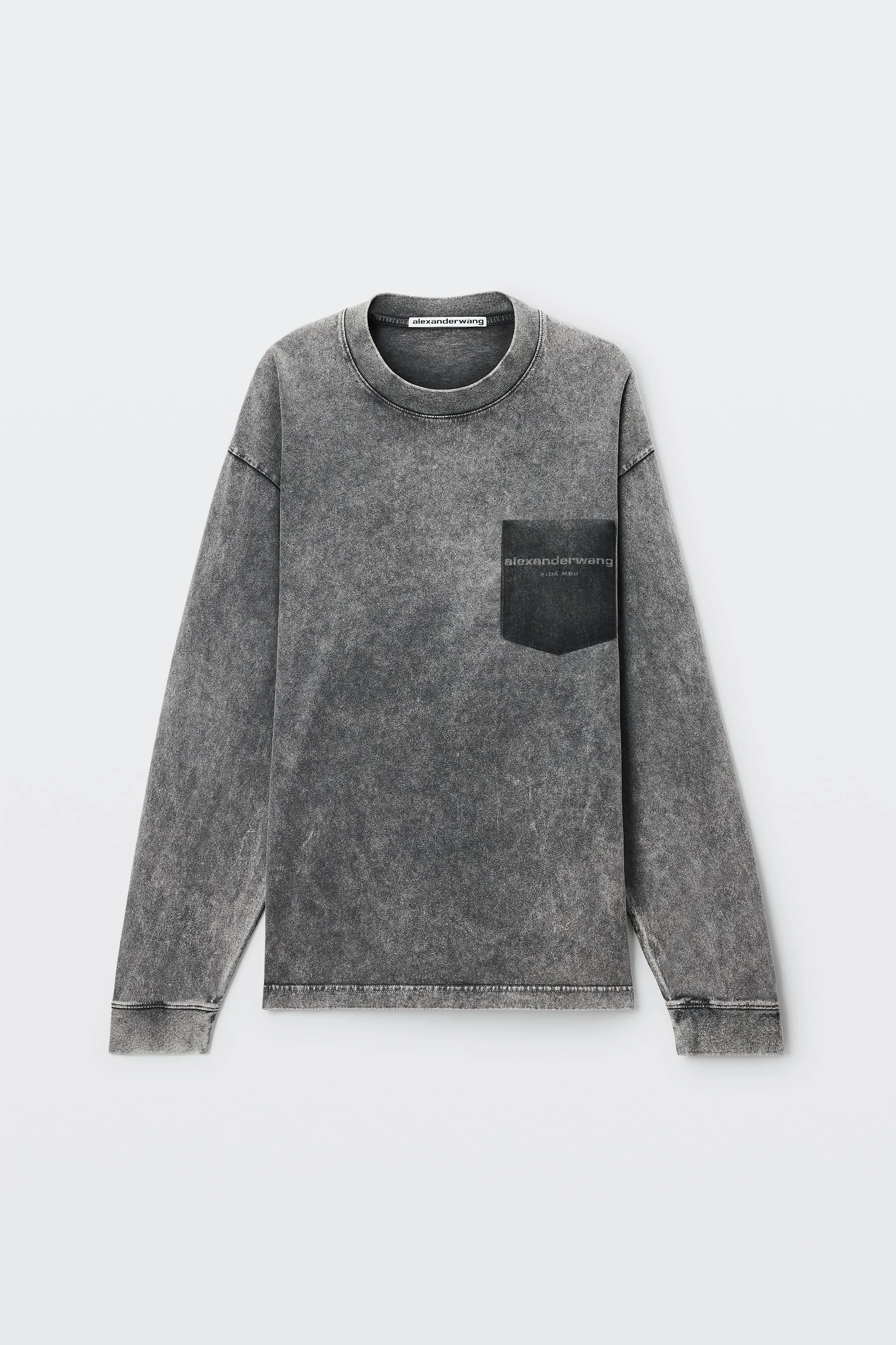 SHADOW POCKET LONG SLEEVE TEE - 1