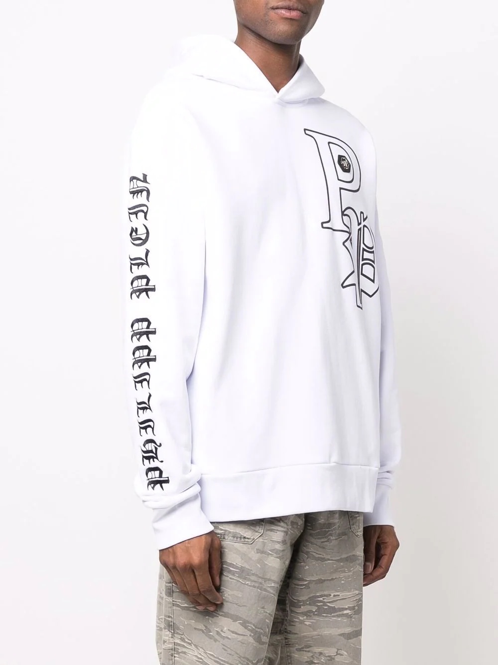 logo-print hoodie - 5