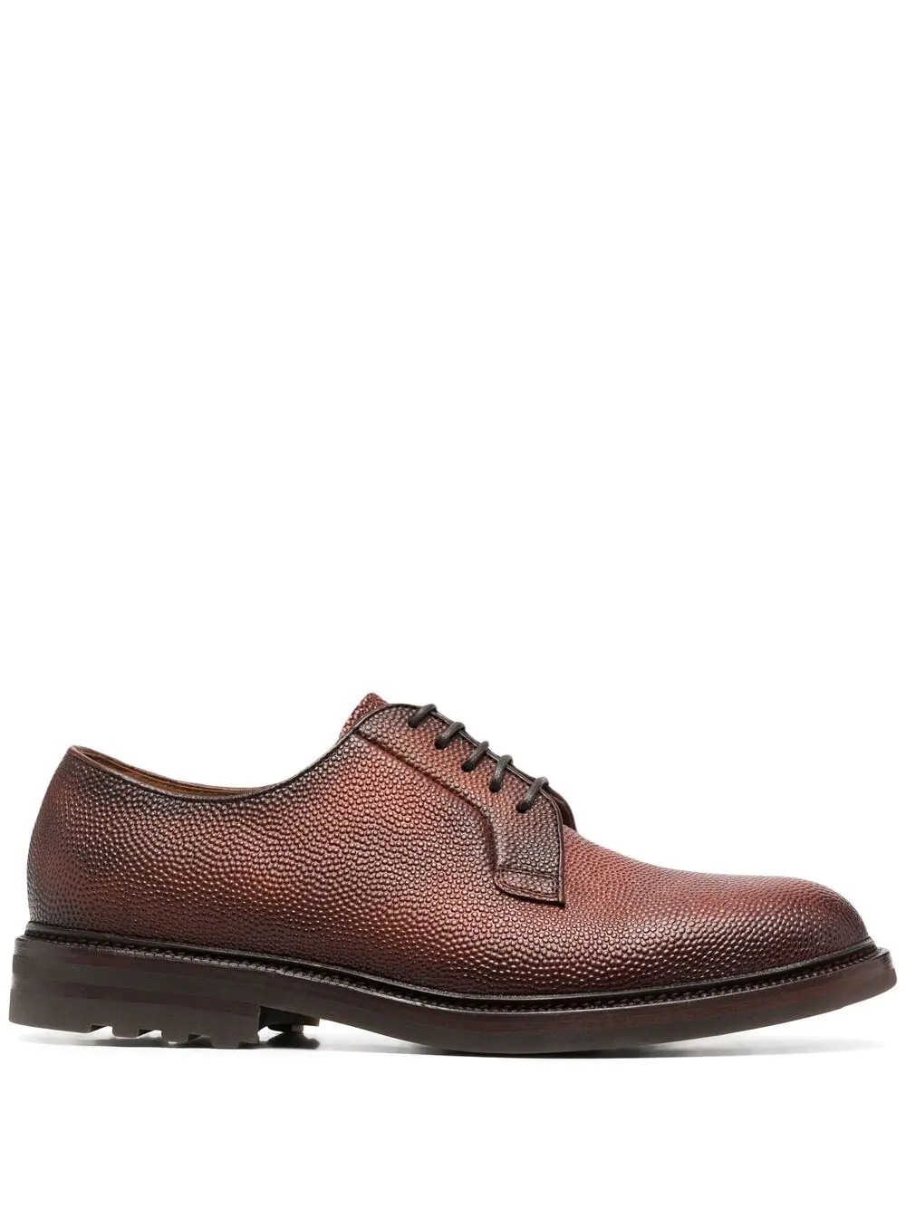 lace-up leather Oxford shoes - 1