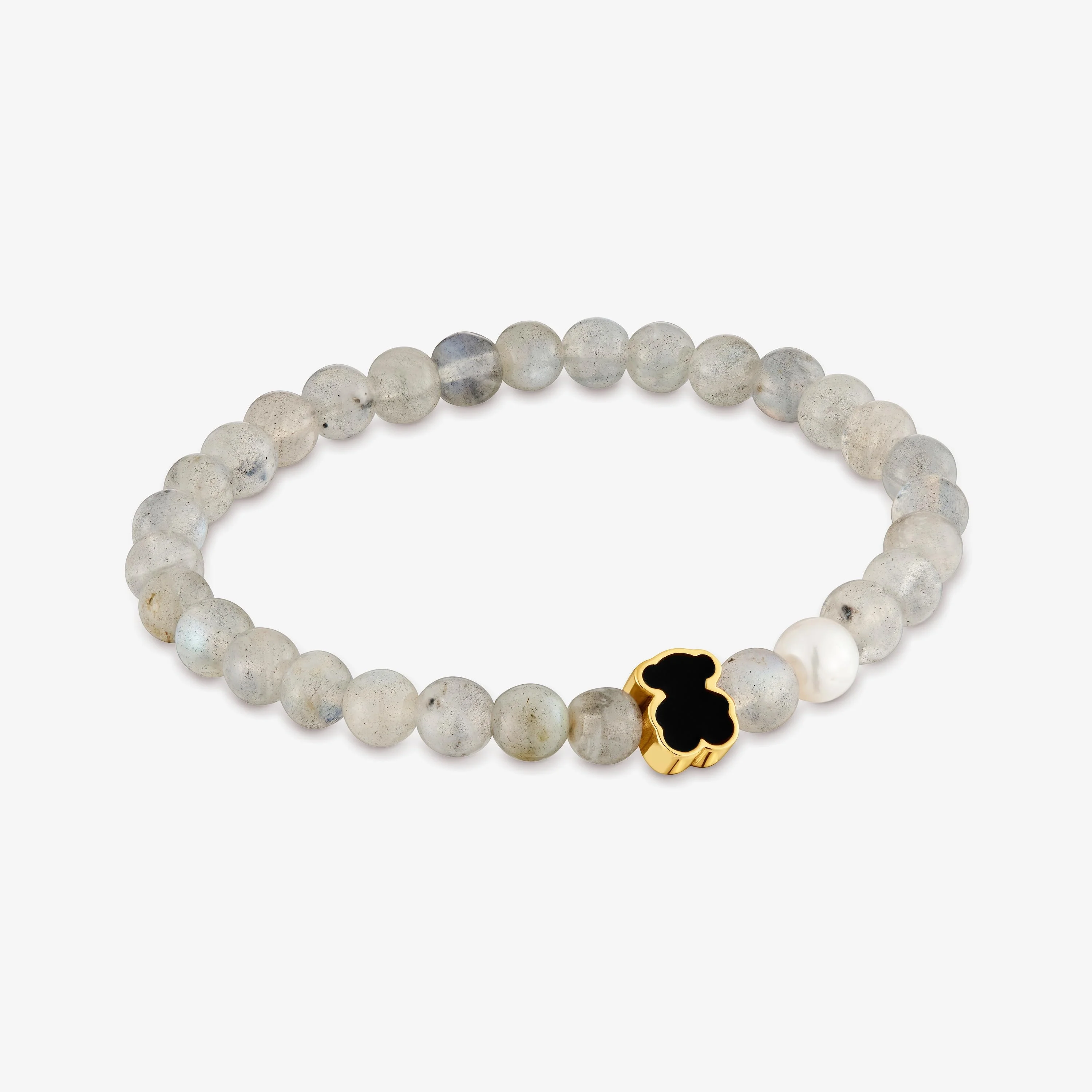 Elastic bear bracelet with labradorite TOUS Eureka - 1