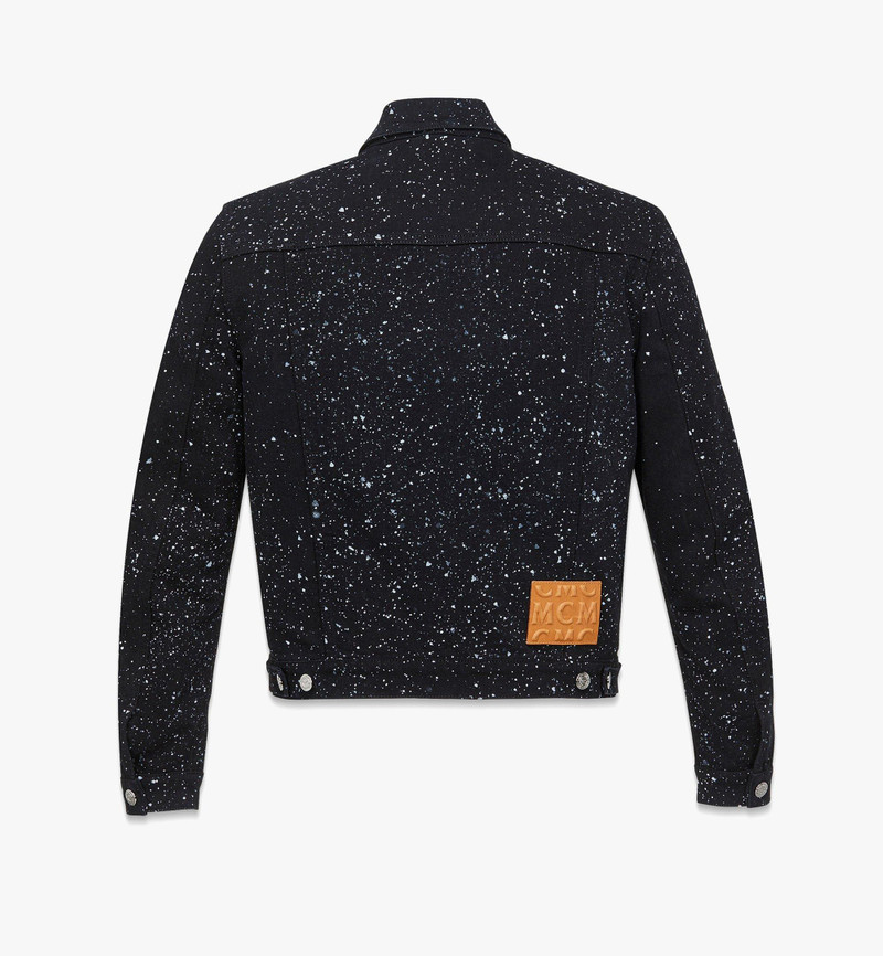 Galaxy Print Denim Jacket 3