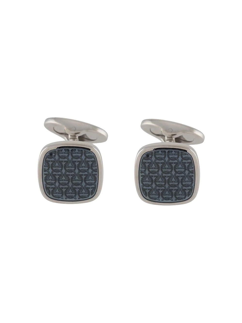 Gancini enamel cufflinks - 1