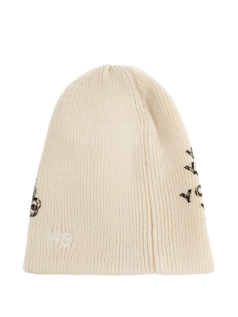 Y-3 print beanie outlook