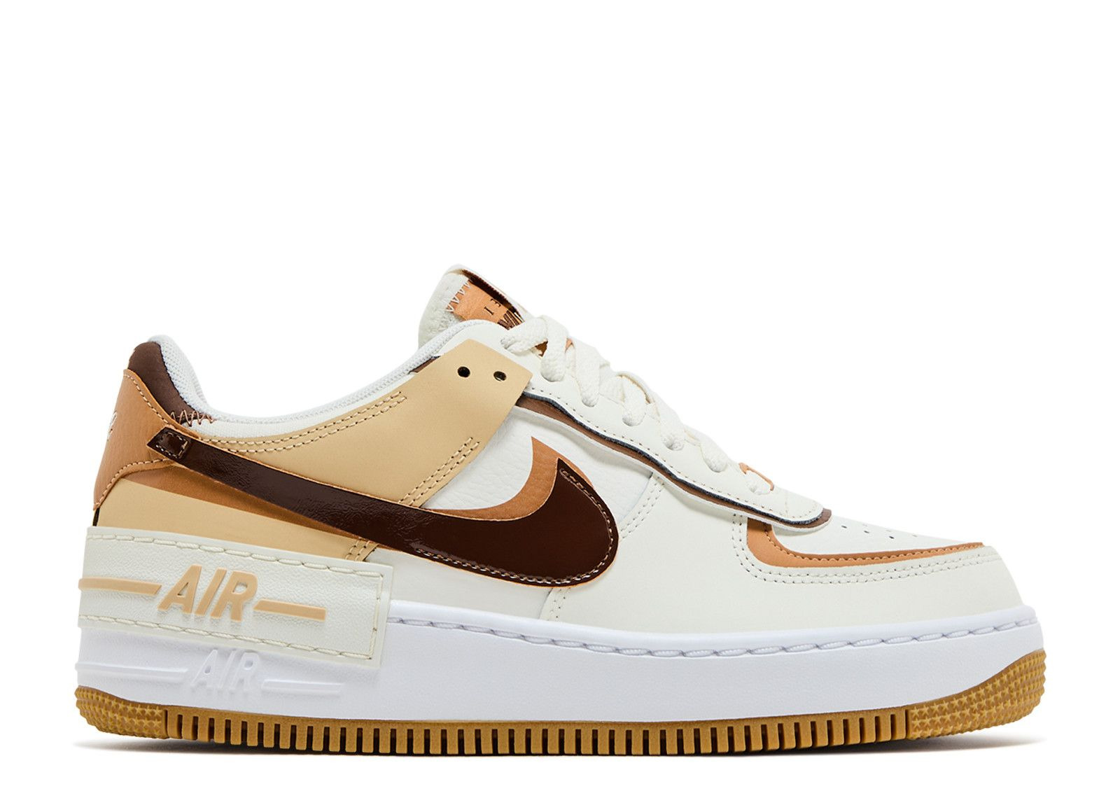 WMNS AIR FORCE 1 SHADOW 'SAIL FLAX SESAME' - 1