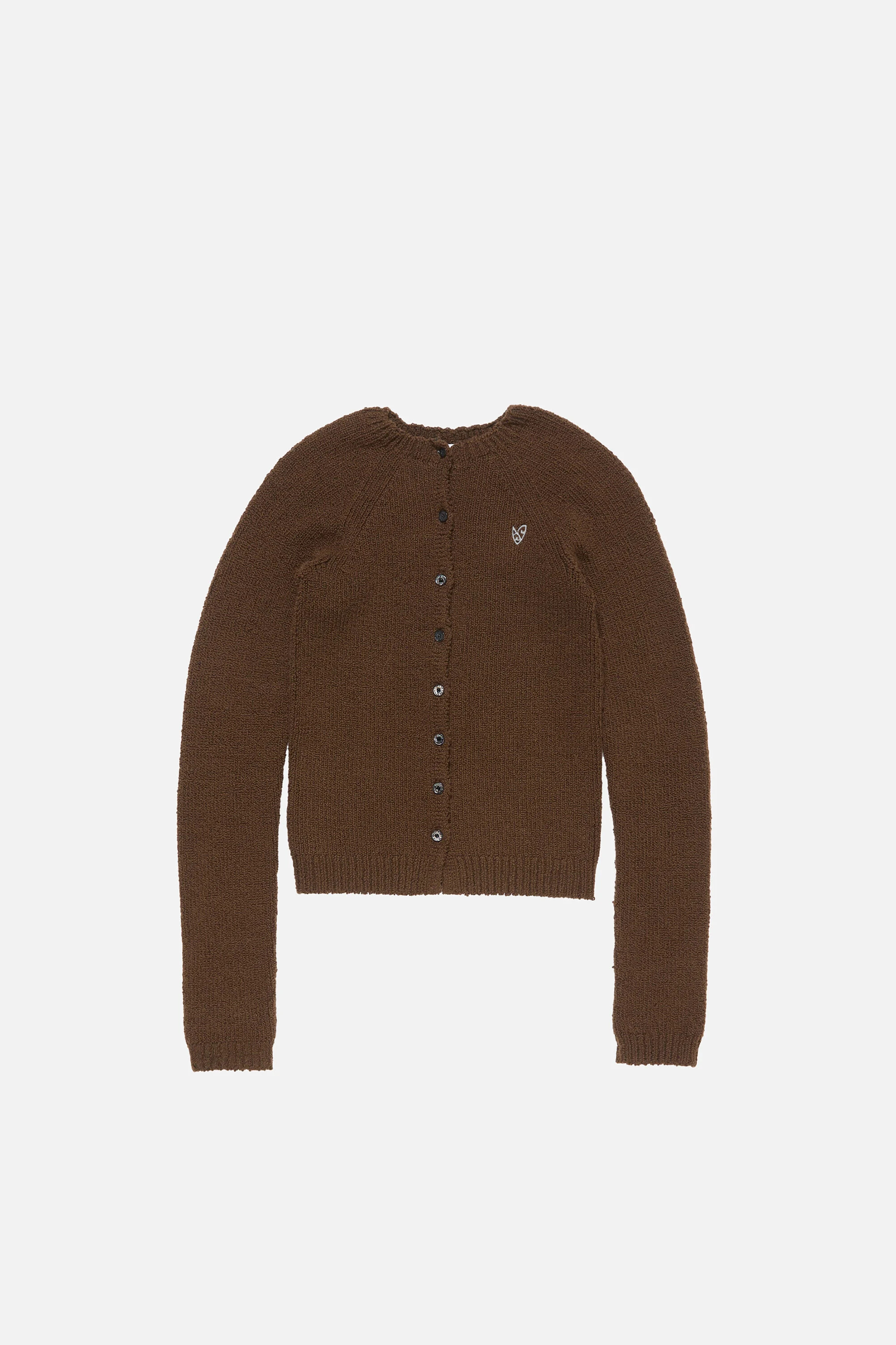 Button-up cardigan - Antique brown - 6