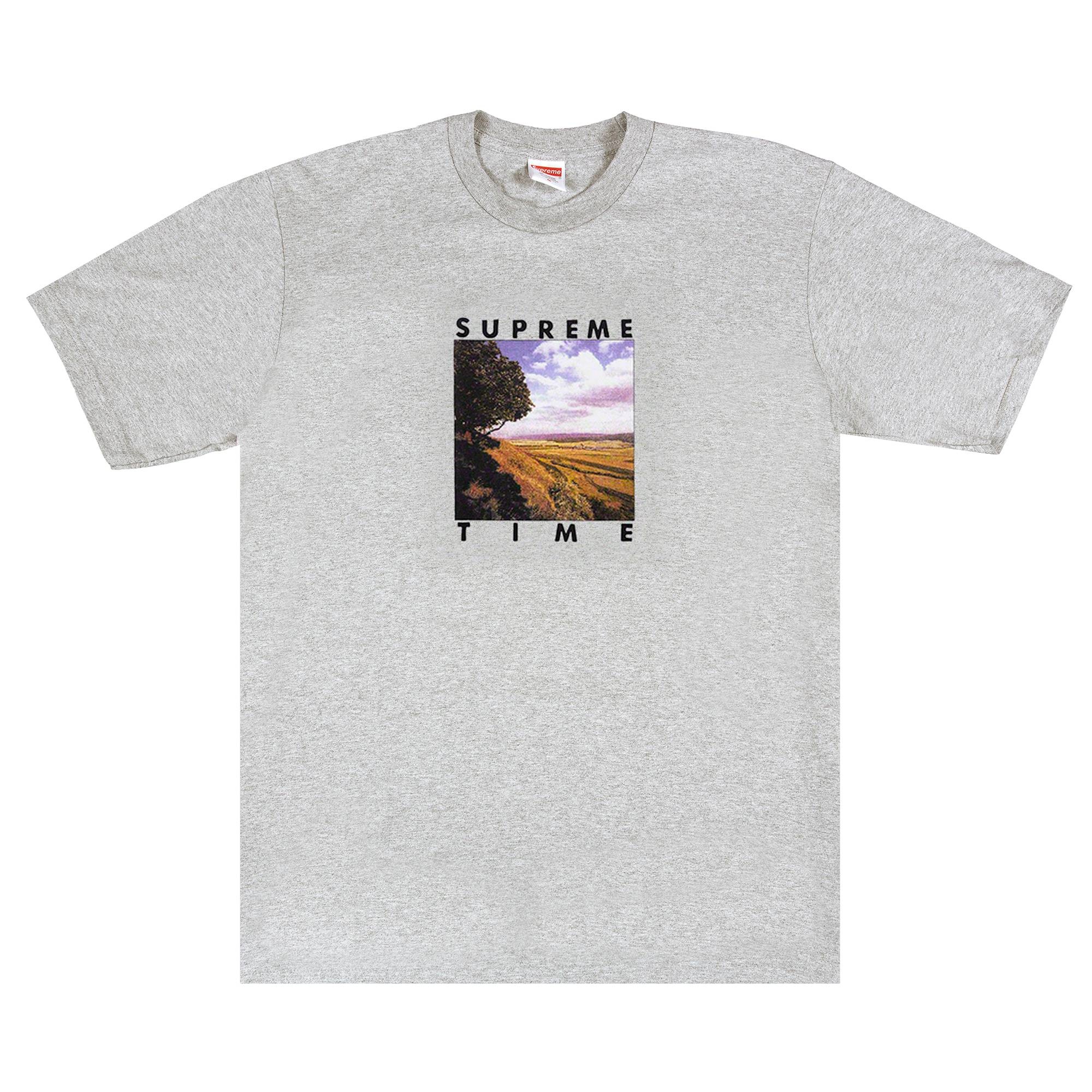 Supreme Supreme Time Tee 'Heather Grey' - 1