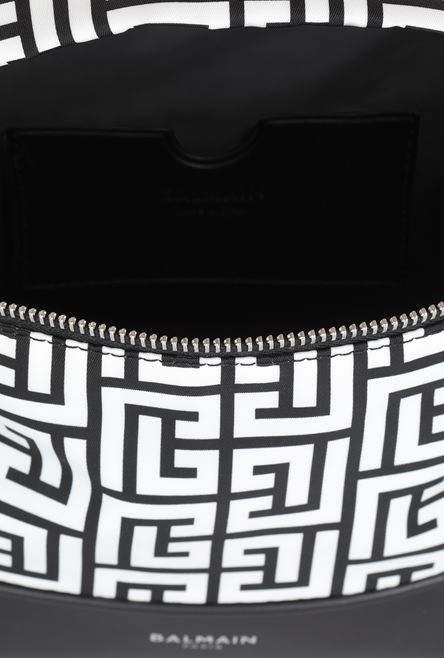 White and black nylon City belt bag - 5