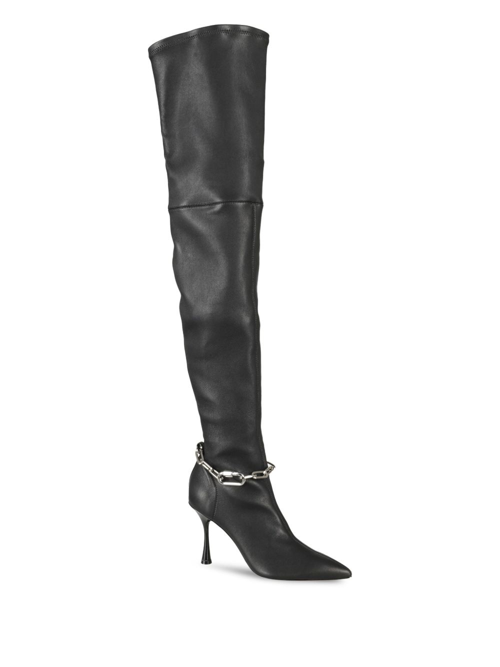 90mm leather boots - 2