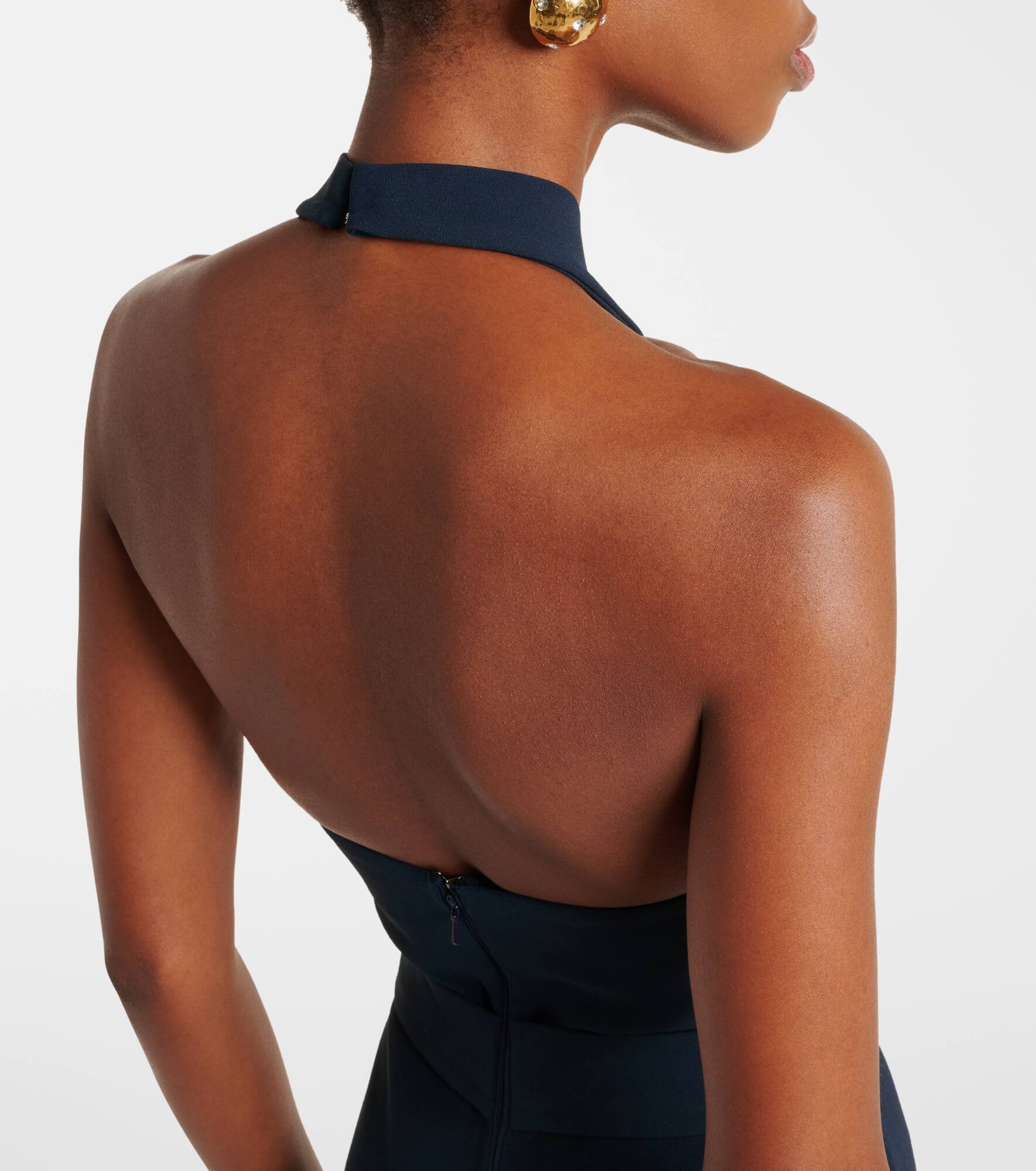 Halterneck cady gown - 6