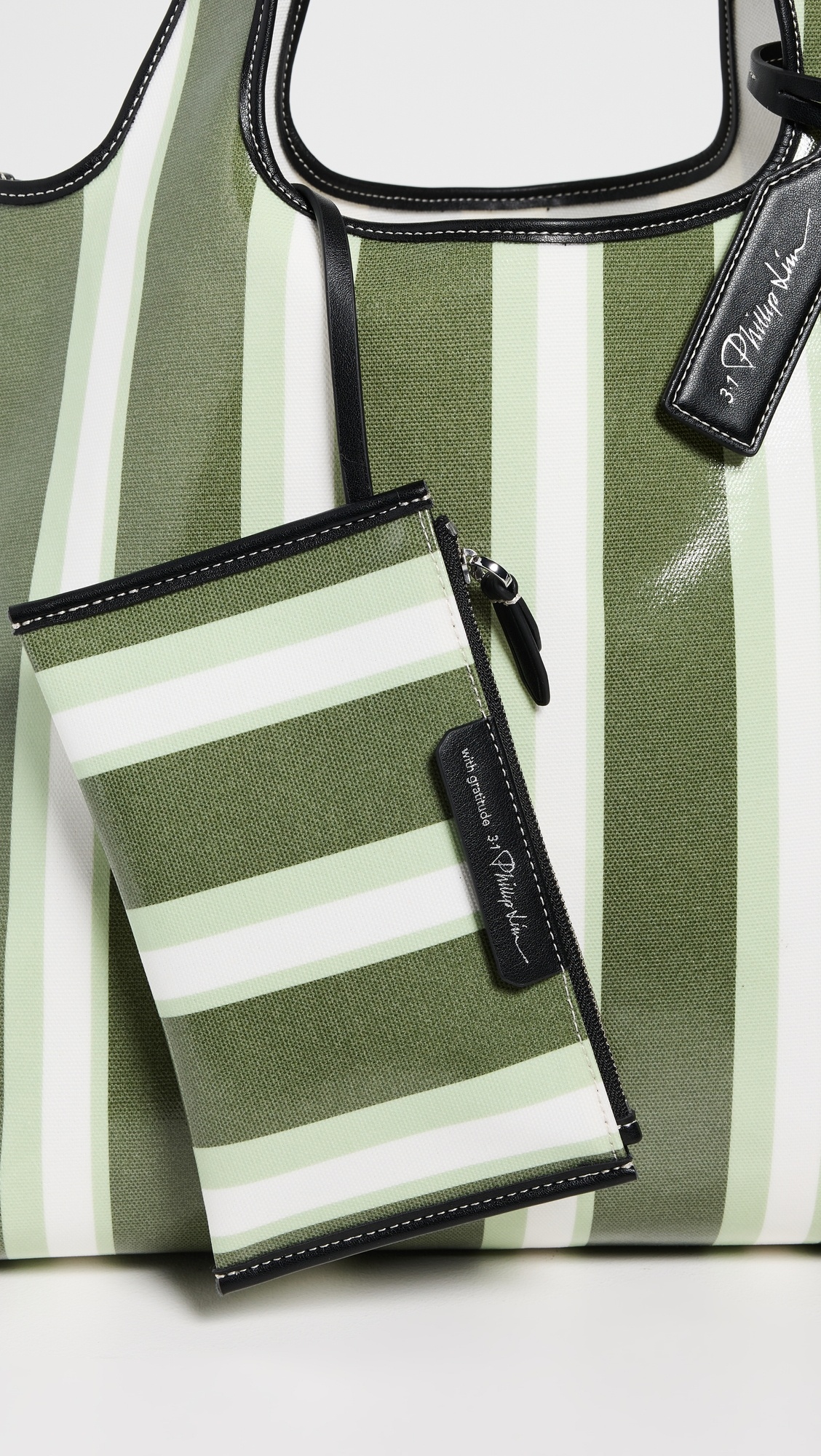 Dual Stripe Market Tote - 4