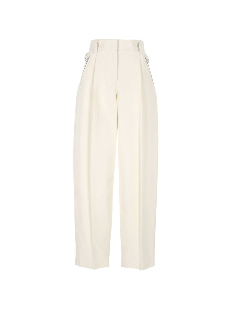 pleated tailored trousers 1