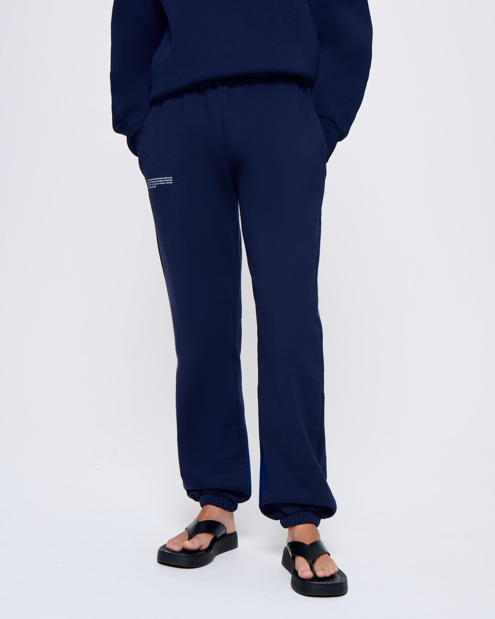 Womens 365 Heavyweight Track Pants - Navy Blue - 3