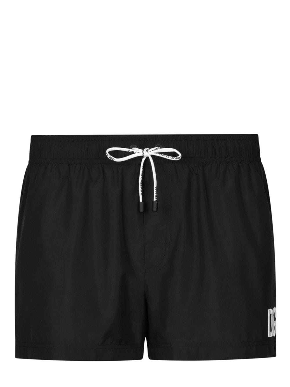 logo-print swim shorts - 1