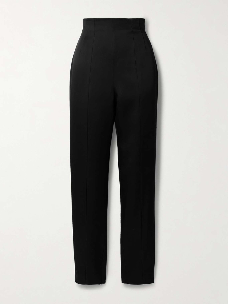 Lenn high-rise crepe pants - 1