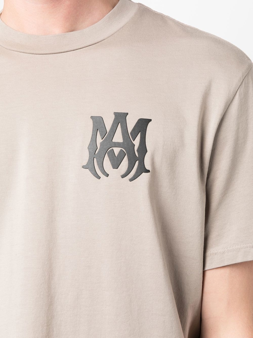 MA logo-print T-shirt - 5