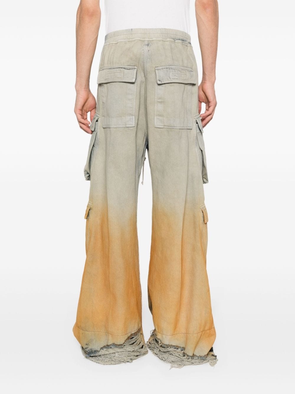 Double Cargo Jumbo Belas wide-leg jeans - 4