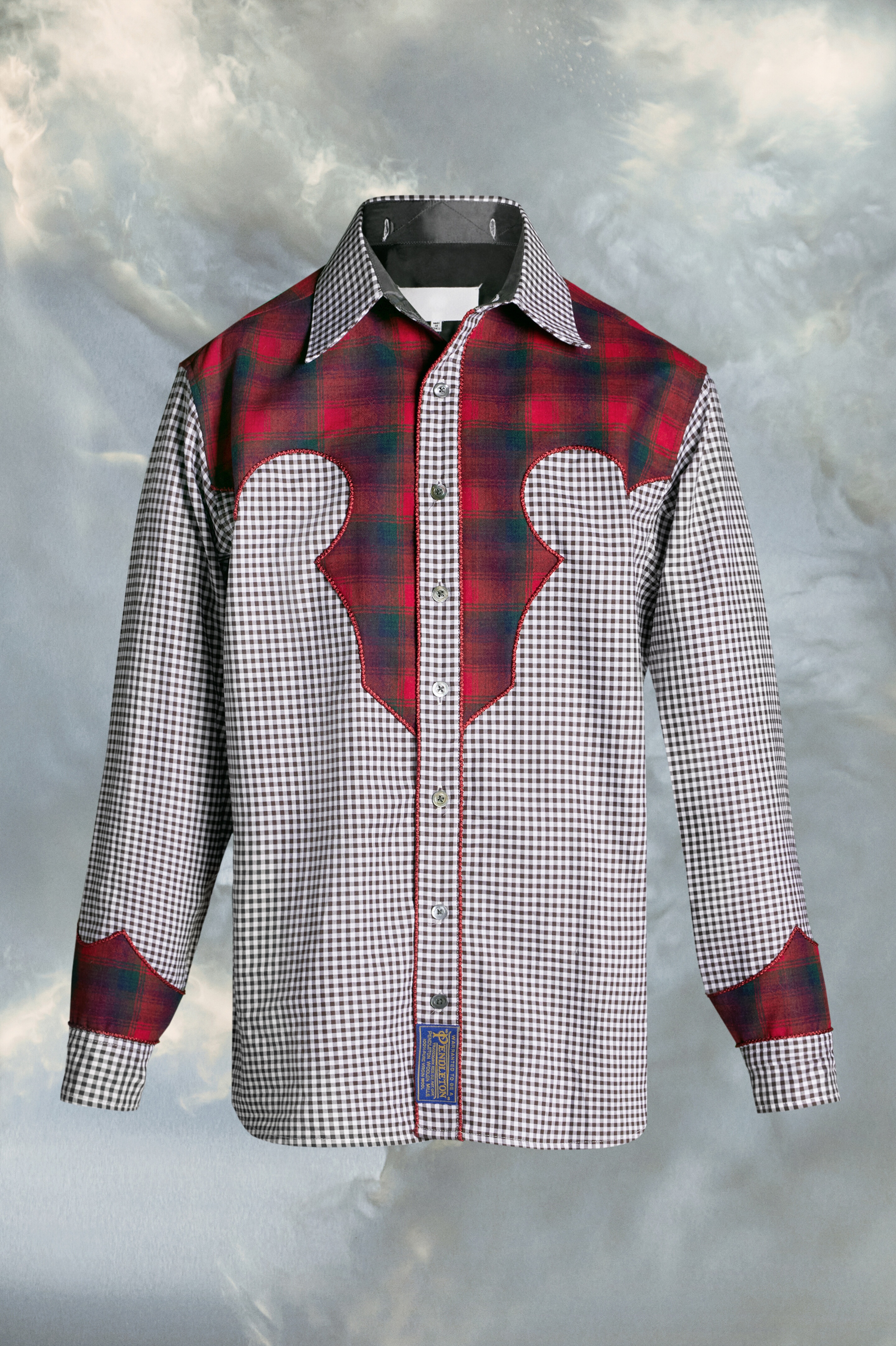 Pendleton yoke gingham shirt - 1