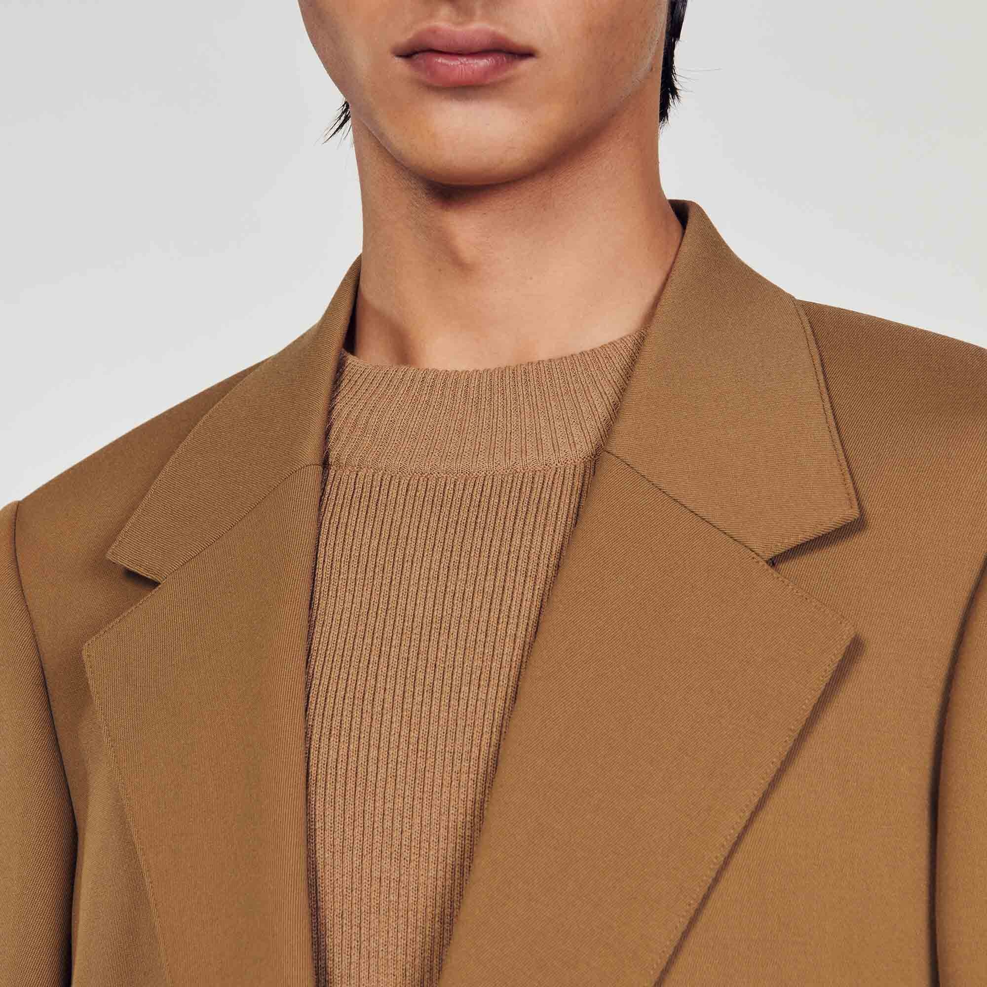 WOOL SUIT JACKET - 4