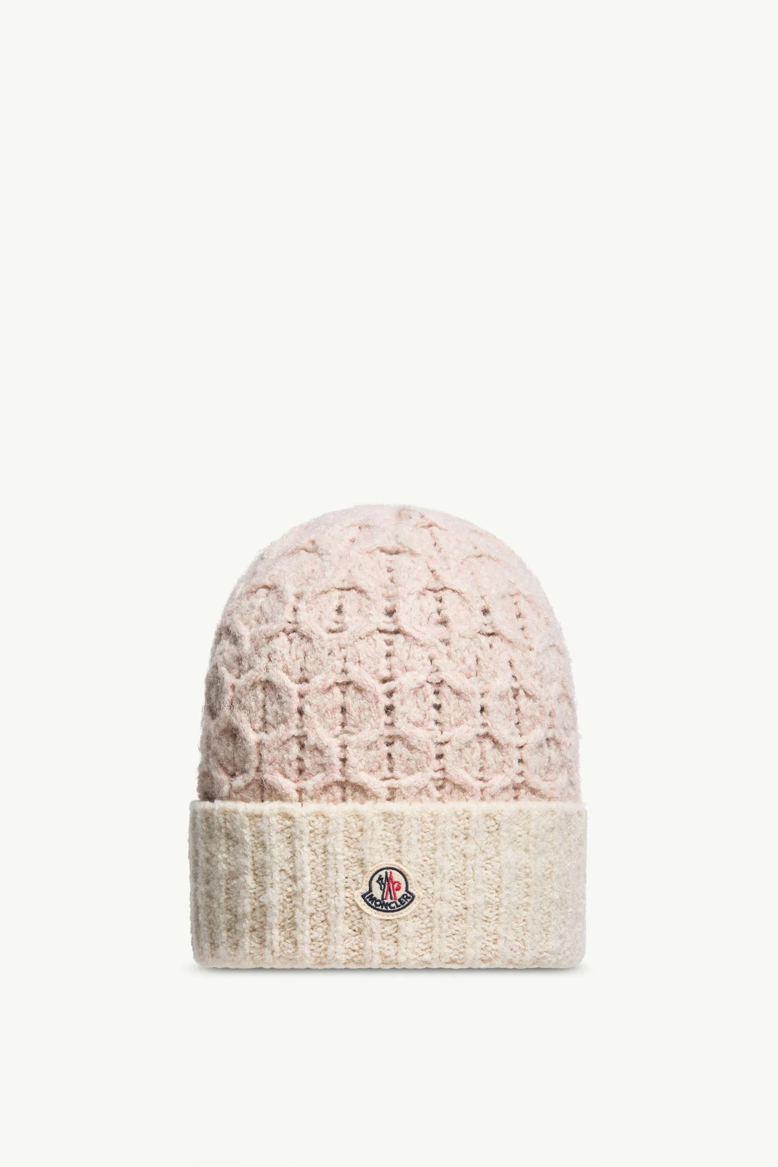 Mouliné Cable Wool Blend Beanie - 1