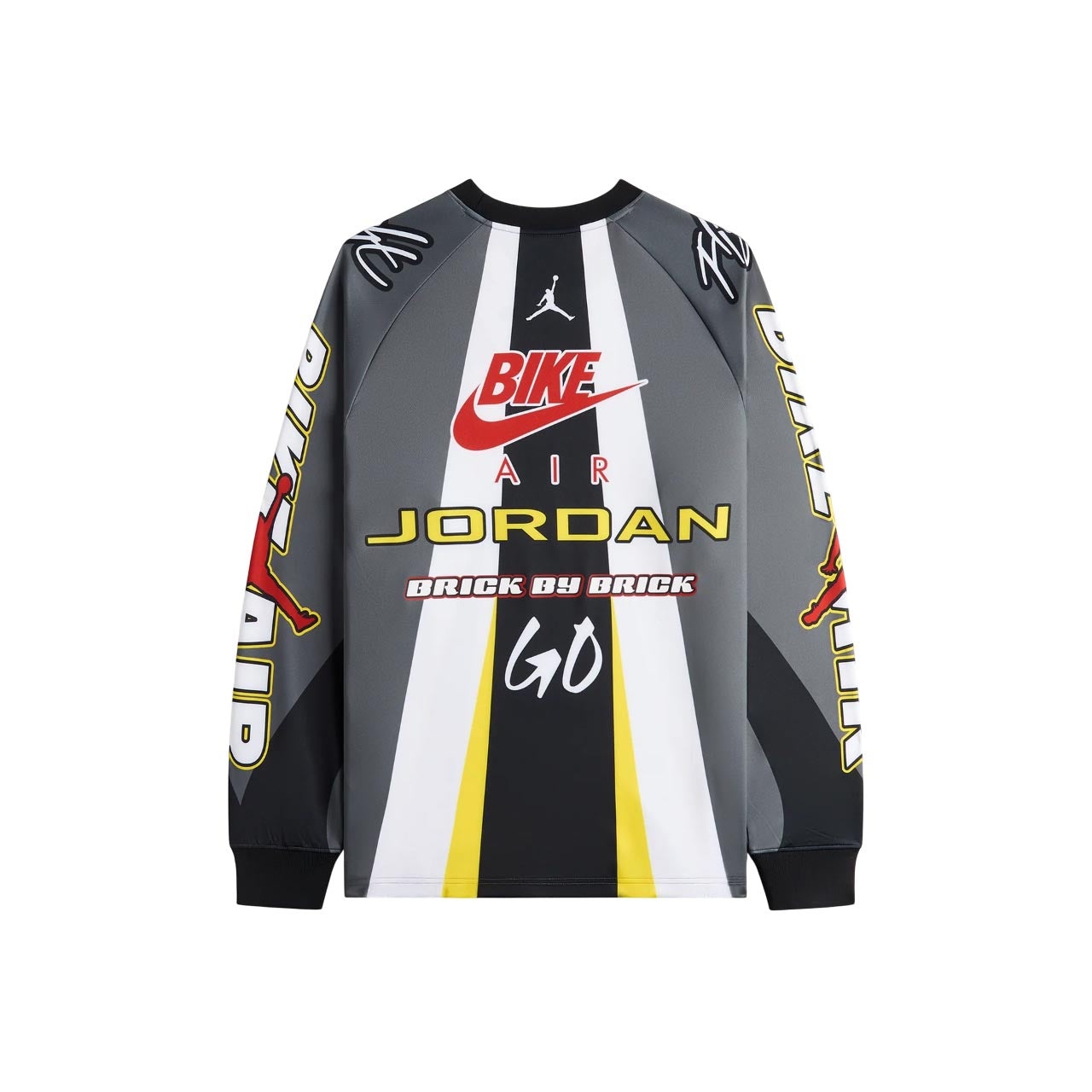 Air Jordan x Nigel Sylvester Bike Air Jersey 'Iron Grey' HQ1729-068 - 2