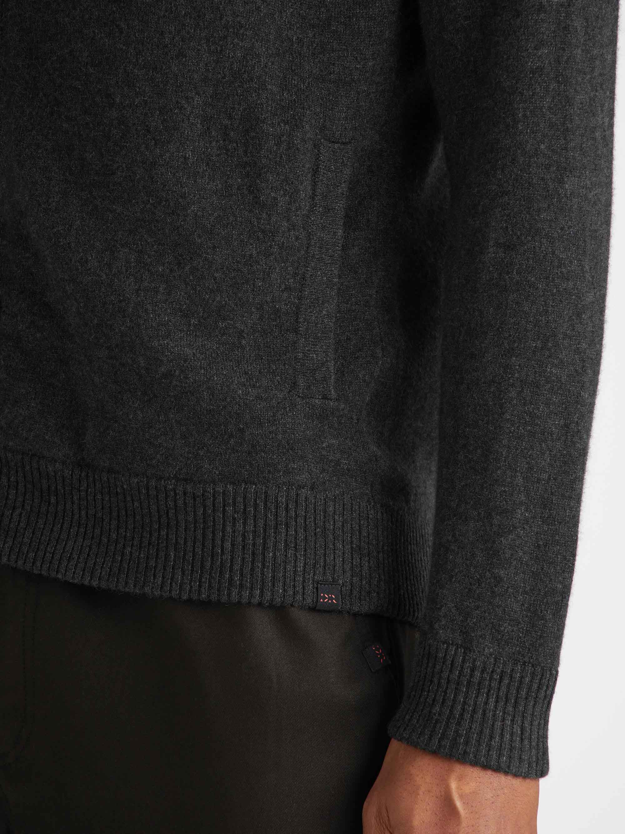 Men's Hoodie Finley 10 Cashmere Charcoal - 6