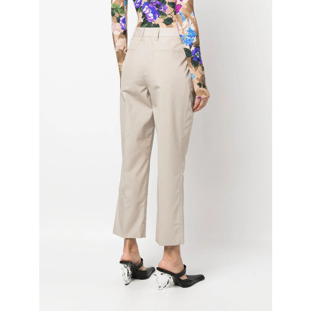 Prada Neutrals Trousers - Tailored Trousers Women - 2