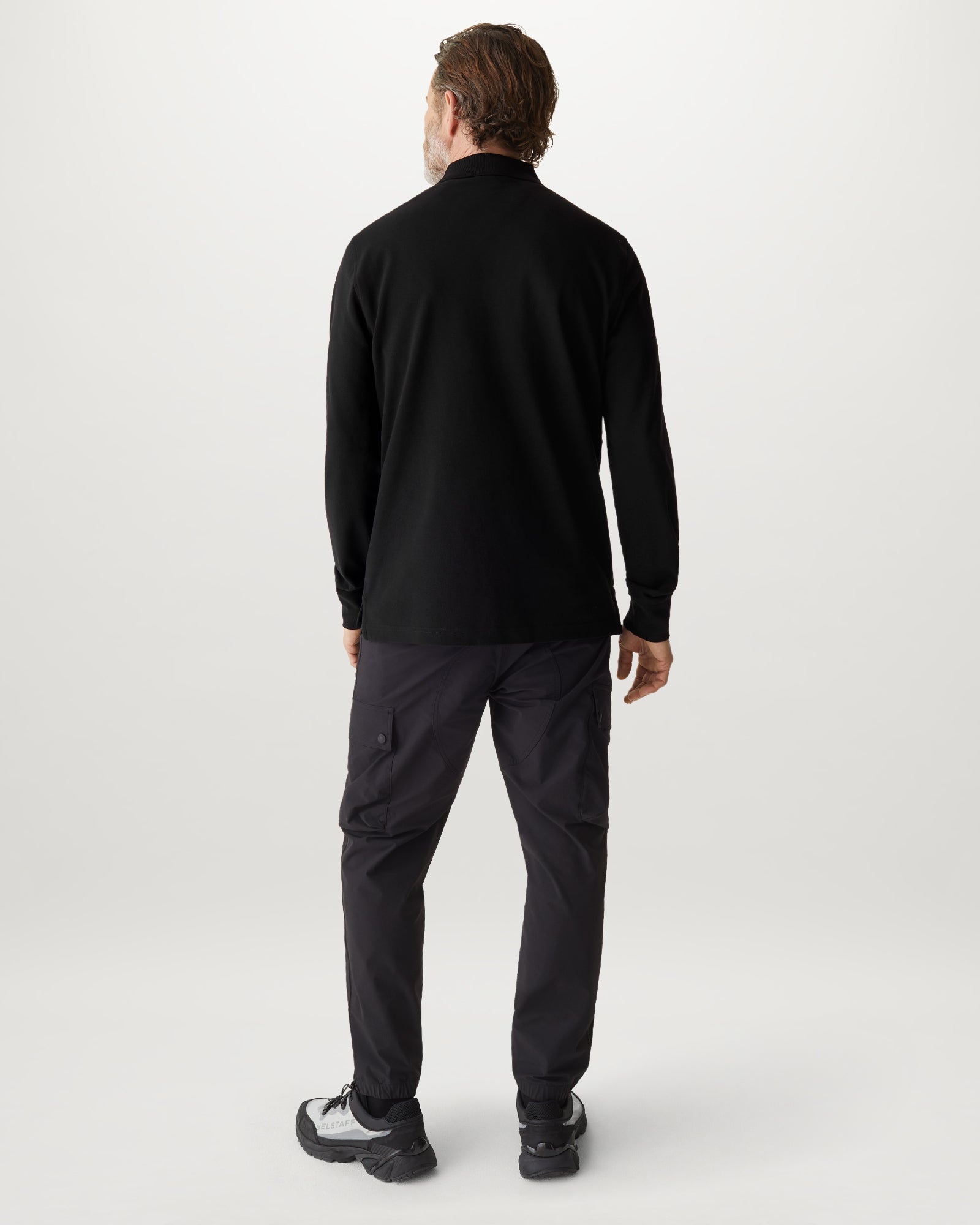 BELSTAFF LONG SLEEVED POLO - 4