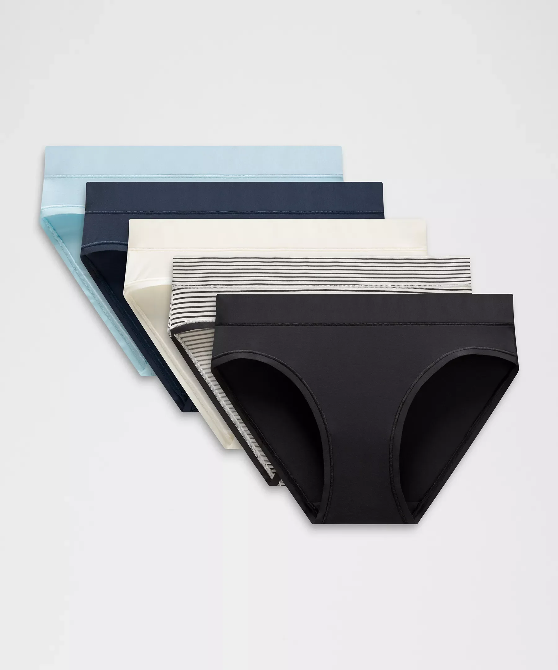 UnderEase Mid-Rise Bikini Underwear *5 Pack - 1